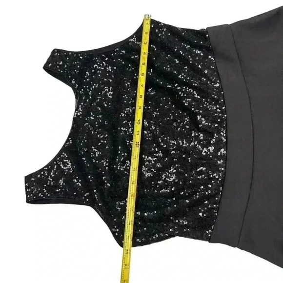 Lane Bryant Dress Sleeveless W/Sequin Upper Flare Size 14/16 - Picture 2 of 9